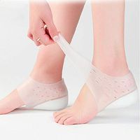 Height Increase Insole Gel Heel Protectors Silicone Heel Cushion Cups Invisible Heel Heel Wedge Insert Plantar Fasciitis Treatment for Plantar Fasciitis,Achilles Tendonitis (1.06 ")
