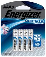 Energizer Ultimate Lithium AAA Batteries (Pack of 8)
