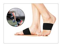 WaiiMak Plantar Fasciitis Foot Arch Support Compression Sleeves Sports Protection (S （9x6cm）)