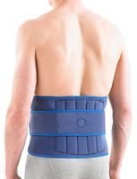 Neo G Back Brace - Support for Lower Back Pain, Muscle Spasm, Strains, Arthritis, Injury Recovery, Rehabilitation - Adjustable Straps - Class 1 Medical Device - One Size - Blue