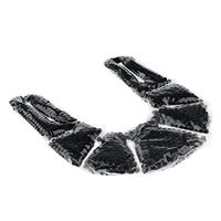 Reusable Gel Ice Pack Hot Cold Compress for Shoulder Neck Knee Arm Elbow Waist Back Pain Ease,Stiff Muscles - Black
