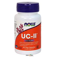 Now Foods UC-II Type II Collagen 40mg, Veg-Capsules (240 Veggie Caps)