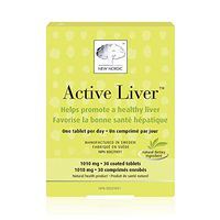 New Nordic Active Liver, 30 Tablets Daily Liver Detoxifier and Regenerator with Milk Thistle Extract, Artichoke Extract and Turmeric