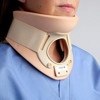 MediChoice Cervical Collar, 2 Piece w/Trach Opening, Foam, XL, 5.25x19 Inch or Greater, 1314OSG2504 (Case of 12)