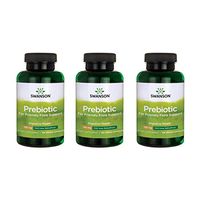 Swanson Prebiotic for Friendly Flora Support 375 mg 120 Veg Caps 3 Pack