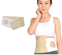 Ostomy Belt Unisex Colostomy Belt Ostomy Hernia Support Belts Abdominal Binder Brace Abdomen Band Stoma Support to Prevent Parastomal Hernia Stoma Opening((S: 27''-30'')