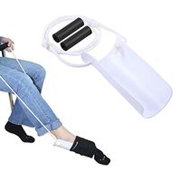 LTOOA Help for Socks - Compression Sock Helper Aide Tool - Extractor for The Elderly, Seniors, Diabetics - Help with Help Up,White