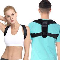 Posture Corrector for Men and Women, Upper Back Brace for Clavicle Support, Adjustable Back Straightener and Providing Pain Relief from Neck, Back & Shoulder