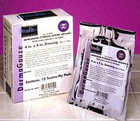 DermaGauze Impregnated Gauze/Wound Dressing 4" x 4" Pads 15/Box