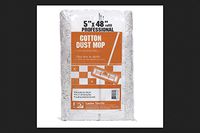 Lanier Dust Mop Refill Cotton 4 Ply 5 " X 48 " White Bagged