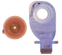 Assura AC Easiflex 2-Piece Drainable Pouch 3-1/2quot; without Filter, Opaque - 20 Each / Box