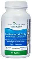 Fundamental Daily - Whole Food Multivitamin/Multimineral 90 Tablets - Made in America