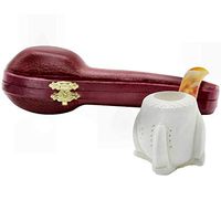 Claw Meerschaum Pipe with Custom Fitted Case 100% Solid Block by RoyalMeerschaumPipes