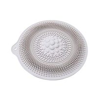 YWILLINK 1 Pcs Silicone Foot Scrubber Massager Pad Shower Foot Brush Deep Clean Exfoliate SPA