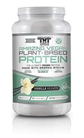 Amazing Vegan Plant Based Protein Powder Made with Probiotic’s, Digestive Enzymes & Organic Stevia. Vegetarian Protein Shakes for Optimal Health