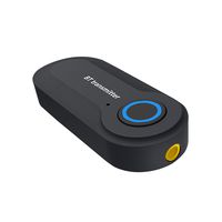 Bluetooth Transmitter Wireless Portable USB Powered 3.5mm Audio AUX Bluetooth Audio Transmitter for TV Stereo Speaker Headset iPod MP3 MP4(Black)