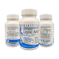 3-Pack Stabilized R-Alpha Lipoic Acid ((True)) 600mg per Serving [[High Potency & up to 40x Increased Absorption]] (Na R-ALA) (Na R-LA) (Na R-Lipoate) (3 Bottles)