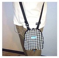 BIHIKI Incontinence Kit,Urinary Catheter Bag Ostomy Bag Holder,Bladder Ostomy Elderly Drainage Bag Care Package with Adjustable Shoulder Strap for Home,Travel,Wheelchair,Bed 1000ML (1500ML)