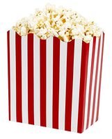 Juvale Large Popcorn Party Favor Boxes (50 Pack)