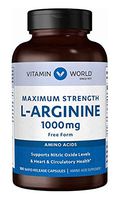 Maximum Strength L-Arginine 1000 mg Caps 100 Rapid Release Capsules