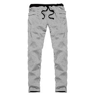 Clearance! Men 's Casual Sweatpants,Male Trouser Solid Drawstring Tracksuit Running Sport Athletic Jogger Pants