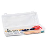 Innovative Storage Designs - Stretch Art Box, Polypropylene, Snap Shut, Clear 67033 (DMi EA