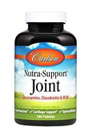 Carlson - Nutra-Support Joint, Glucosamine Chondroitin & MSM, Joint Function, Cartilage Support & Optimal Wellness, 180 tablets