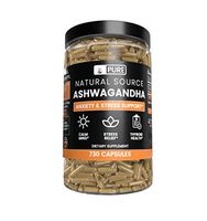 Ashwagandha Root, 730 Capsules, 6 Month Supply, No Magnesium or Rice Filler, High Potency, Gluten-Free, Made in The USA, Natural Source, Undiluted Ashwagandha with No Additives