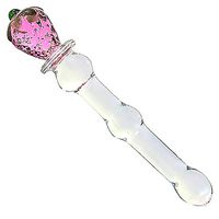 Glass Wand Massage 12 Handheld Styles Medical Grade Personal Massager as A Beginner Gift Toy for Lover Fun(A)