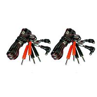Global Premium 2 x Lead Wires for TENS and EMS Units – Standard Female Plug