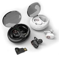 Buckeye Mini Invisible Wireless Earbuds 2019 with Charging case V 5.0 Bluetooth Wireless Earphone, Sport Earbuds, Wireless Headset, Earphone Headphone for iPhone Android