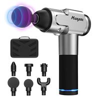 Muscle Massage Gun, Quiet Deep Tissue Massage Gun for Athletes Percussion Massager Handheld for Soreness Miudaml U3 Sliver