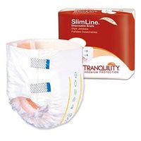 Tranquility Slimline Original Brief, Medium, Heavy Absorbency, 2122 - Case of 96