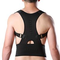 KIWI RATA Hot Magnetic Posture Back Shoulder Corrector Support Brace Belt Therapy Adjustable
