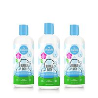DAPPLE Baby Bubble Bath, Fragrance Free Bubble Bath, Plant Based, Hypoallergenic, 16.9 Fluid Ounces (Pack of 3)