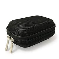 Earphone Case Portable Oxford Bag Holder with Two-Way Zipper for IEM BTE Hearing Aids, Earmold, Hearing Protector and Most Earphones