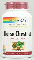 Horse Chestnut Extract 400mg Solaray 120 VCaps