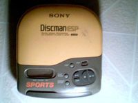 Sony Corporation Sony Sports Discman CD Player D-421SP Sony Discman ESP Digital Signal Processing CD Compact Player D-321SP 1bit DAC Sports Portable CD Player model#d-421SP (Yellow/Grey Version)