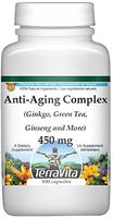 Anti-Aging Complex - Ginkgo, Green Tea, Ginseng and More - 450 mg (100 Capsules, ZIN: 517066) - 3 Pack