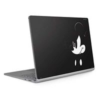 Skinit Decal Laptop Skin for Surface Book 2 15in - Officially Licensed Disney Mickey Mouse Jet Black Design