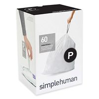 Simplehuman Code P 60-Count 13-16-Gallon Custom Fit Liners