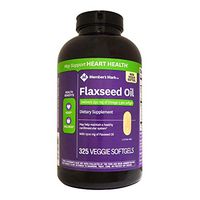 Member's Mark 1300 mg Flaxseed Oil Veggie Softgels (325 ct.)