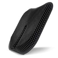 Sttech1 Car Seat Cushion, Breathable Silica Gel Massage Cushion Pad for Car Office Chair Dining Chair Student Chair, Back Pain Relief Seat Pad Car (Black)