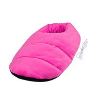 Nesee Electronic Foot Warmer Warm Feet Treasure Heating Shoes Cartoon Plush Bedroom Office Artifact Student Electric Heating Warming Slippers Heated Slippers Warming Foot Massager (Hot Pink)