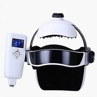 MeterMall Portable for Plug-in Air Pressure USB Electric Head Brain Massager Music Instrument Helmet