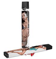 Skin Decal Wrap 2 Pack for Juul Vapes Vaper Sexy Pinup Girl JUUL NOT INCLUDED