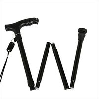 Crutches Canes Collapsible Retractable Aluminum Cane Lightweight Non-Slip Walking Sticks with LED Lights Elderly Mobility Walking aids for People with Limited Mobility The Maximum lo