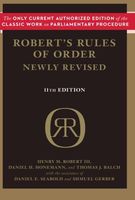Robert's Rules of Order Newly Revised (Robert's Rules of Order (Paperback))