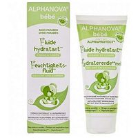 Alphanova Bebe-Organic Moisturizing Cream For Baby Mild Dryness (Face and Body)- With Organic Sweet Almond Oil (100ML)