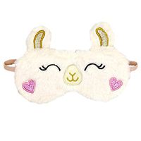HXINFU Alpaka Sleep Mask Eyes Cover for Sleep for Kids Sleeping Mask On Travel